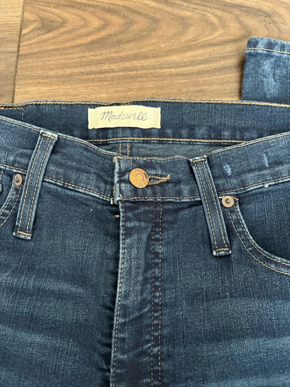 Madewell Skinny High Rise skinny jeans NEW size 30 Hayes Wash - Picture 2 of 5